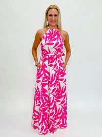 Pink Oasis Maxi Dress