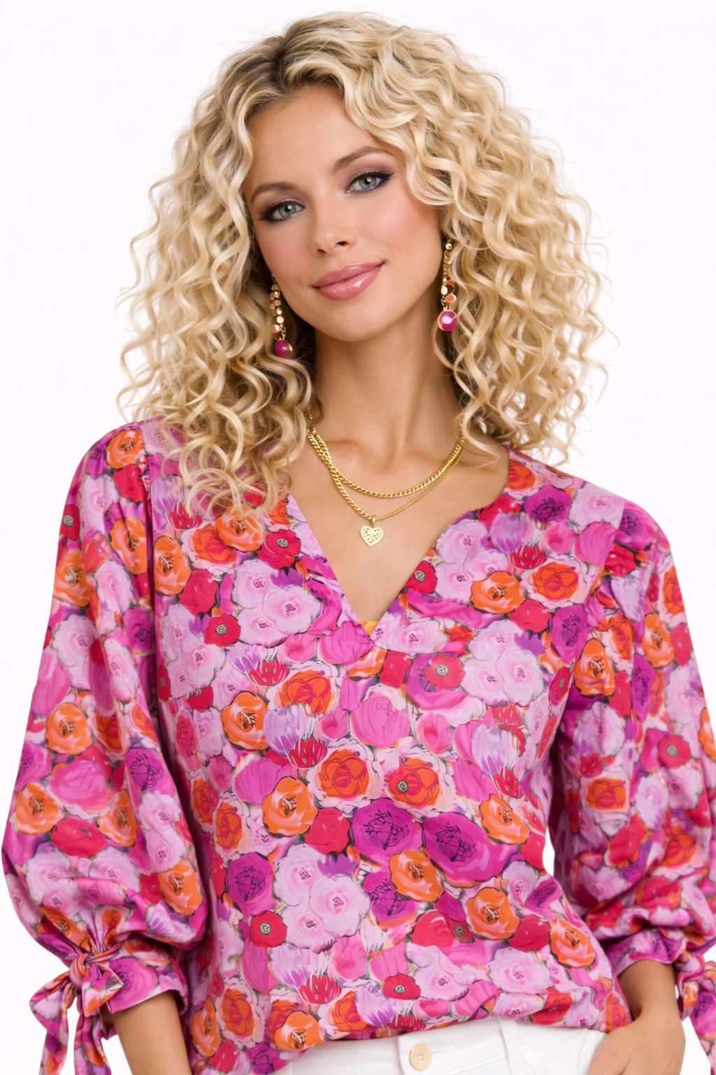Poppy and Petals Blouse
