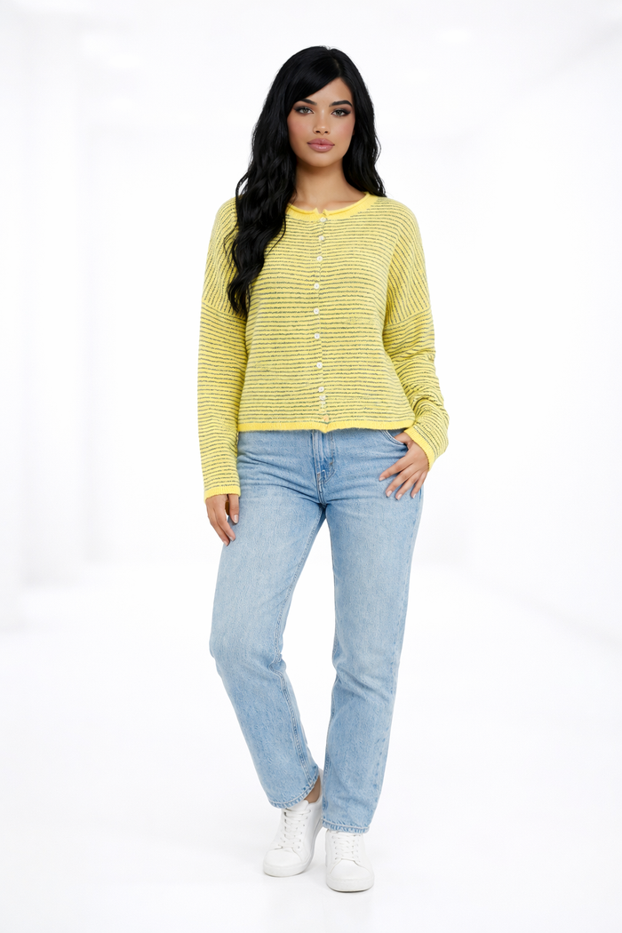 Lemon Drop Lane Sweater