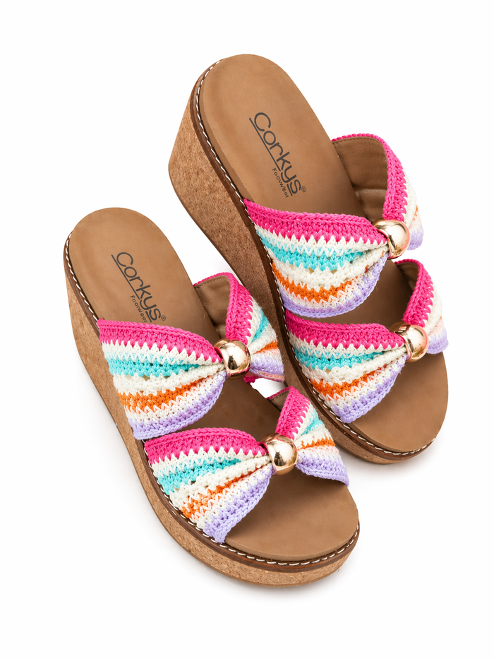 Coastal Confetti Wedge