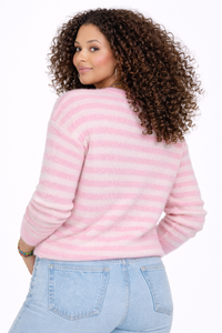 Cotton Candy Coast Cardigan Sweater