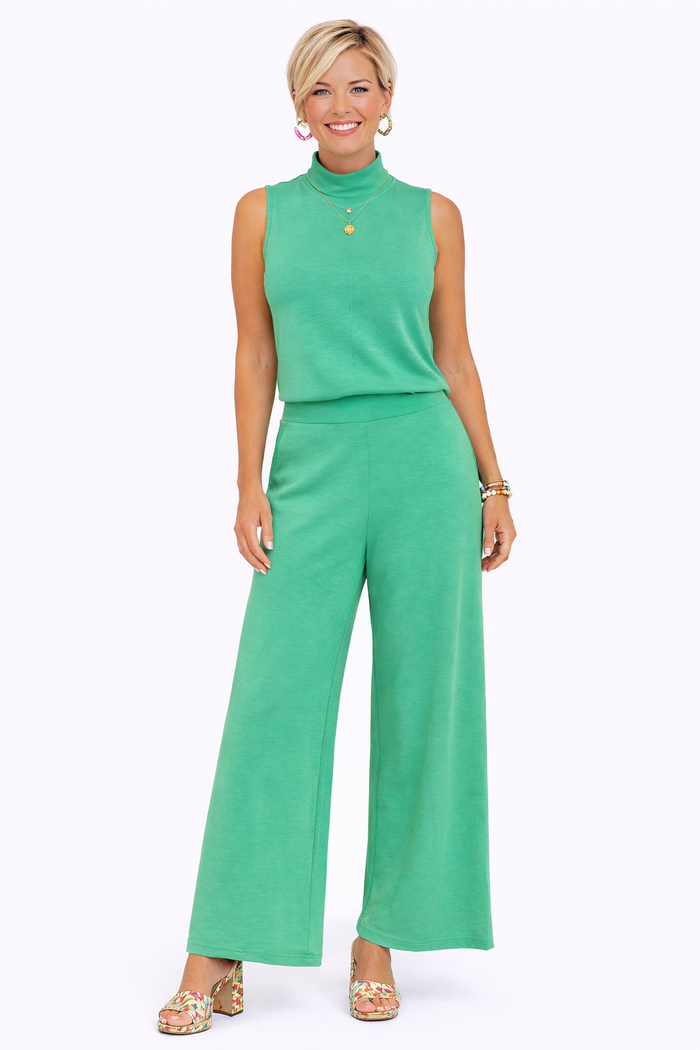 Simple Chic Mock Neck Set