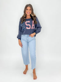 Vervet “Kate” Barrel Leg Denim