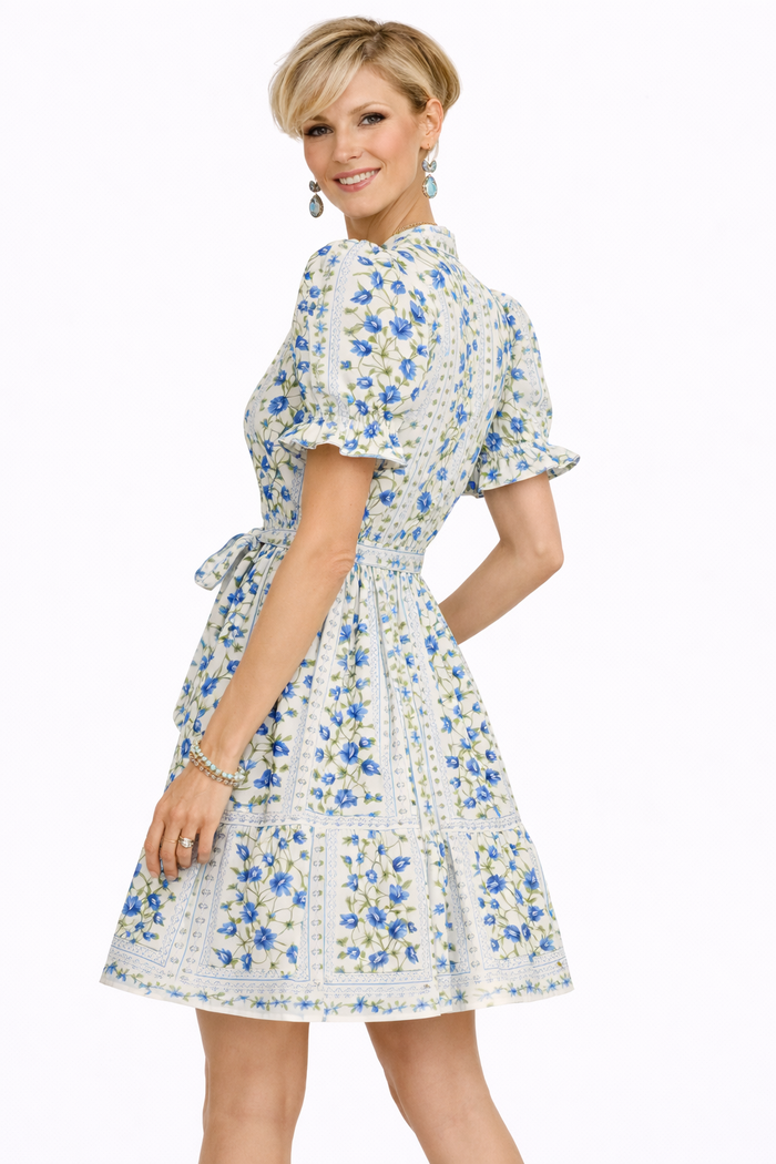 Provence Petal Mini Dress