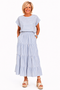 Porcelain Stripe Set