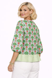 Fresh Palette Peplum Top