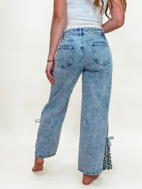 Urban Edge Tie Hem Jeans