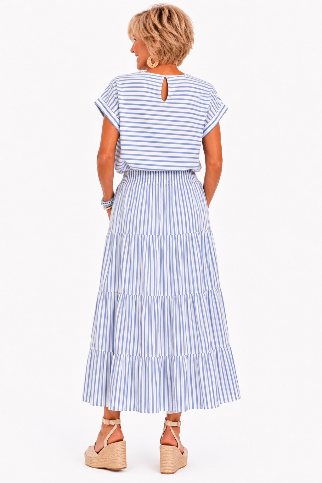 Porcelain Stripe Set