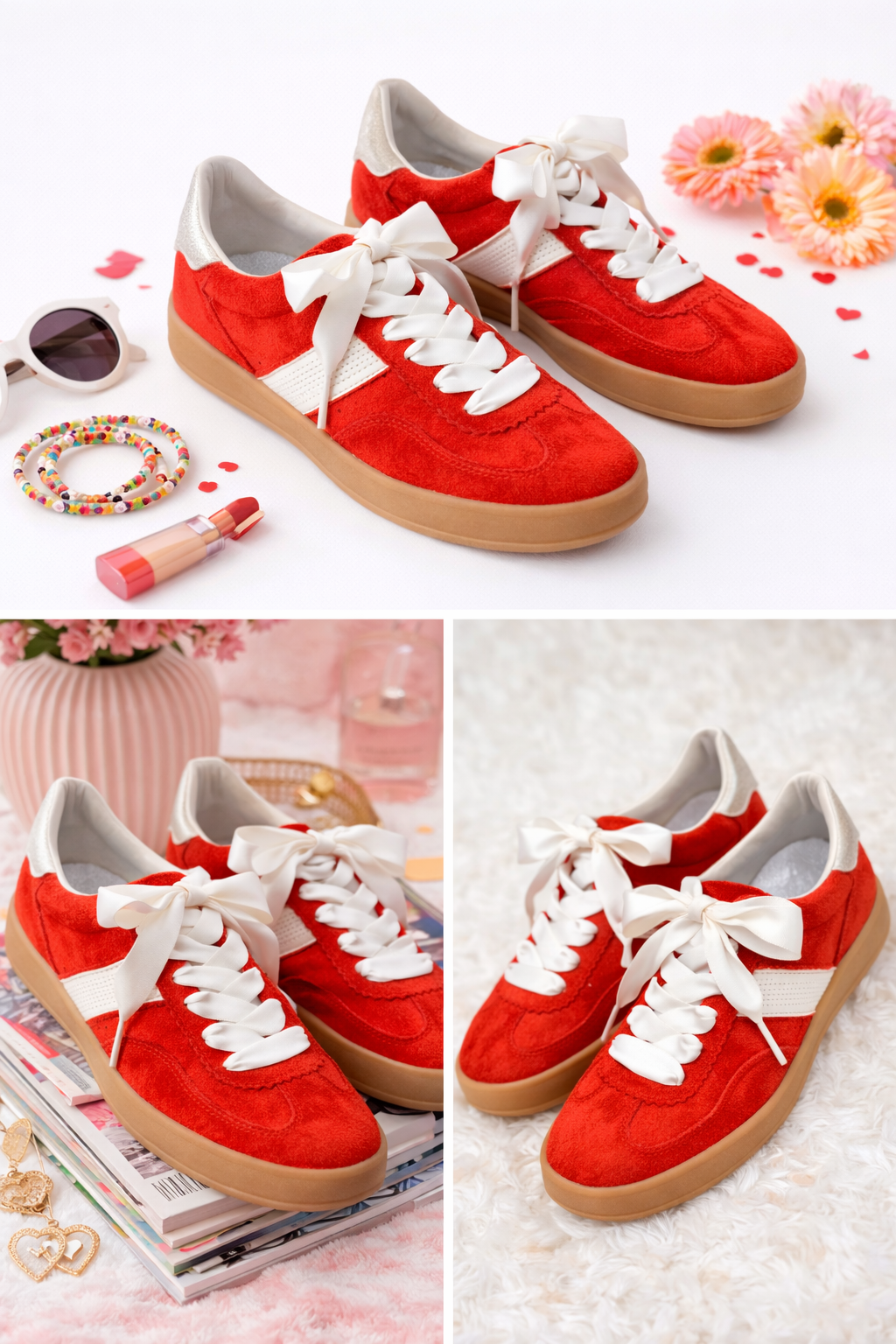 MiiM Red Dixie Sneakers