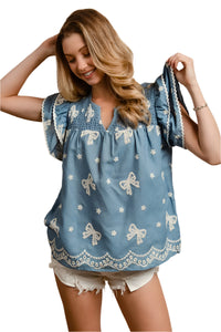 Cowgirl Dreams Embroidered Top