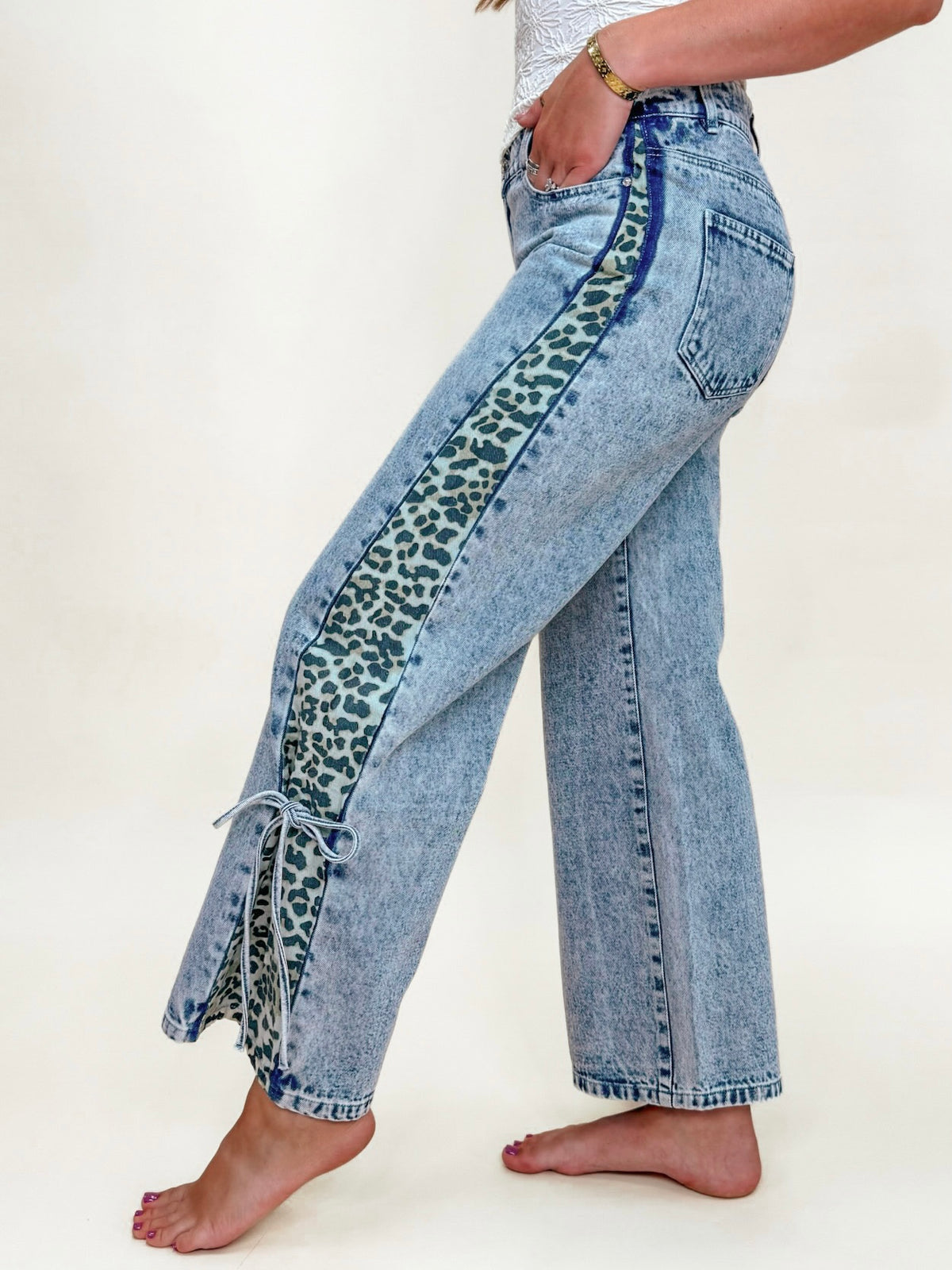Urban Edge Tie Hem Jeans
