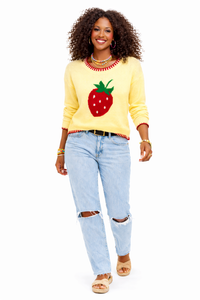 Strawberry Squeeze Sweater