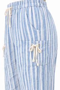 Beachcomber Blue Sripe Joggers-Pants
