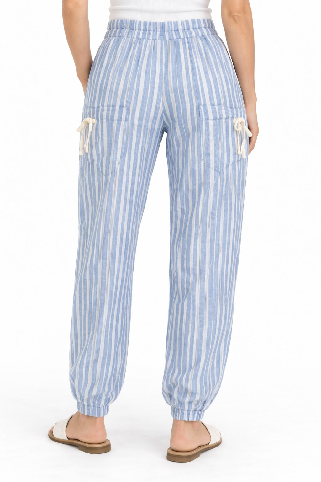 Beachcomber Blue Sripe Joggers-Pants
