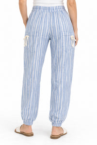 Beachcomber Blue Sripe Joggers-Pants