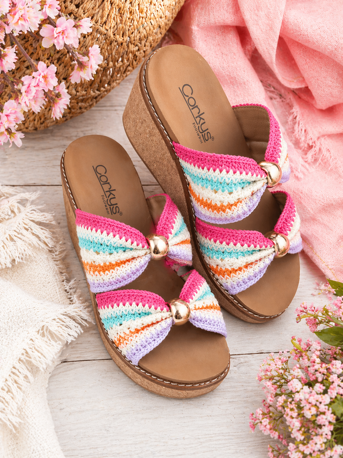 Coastal Confetti Wedge