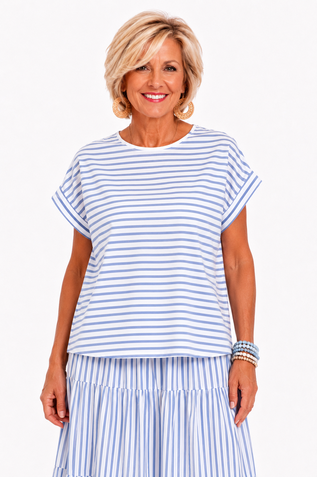Porcelain Stripe Set