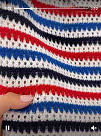 Firecracker Crochet Tank