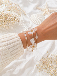 Ivory Bloom Bracelet