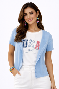 The Little Wave Cardigan