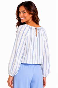 The Blue Heron Blouse