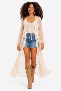 Barefoot in Sedona Lace Duster ✨