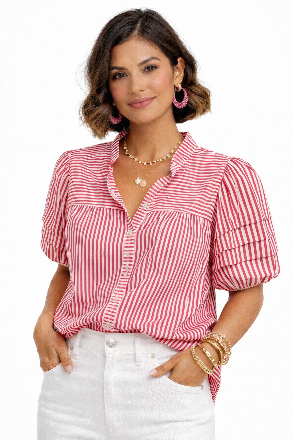 Cabana Crush Striped Top