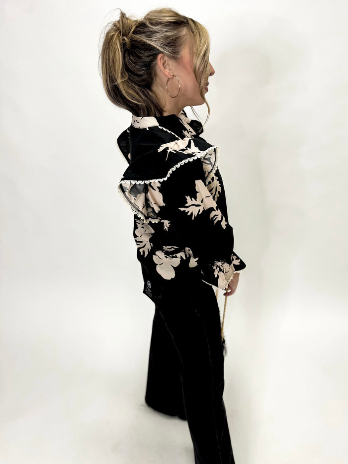 Savannah Ruffle Blouse