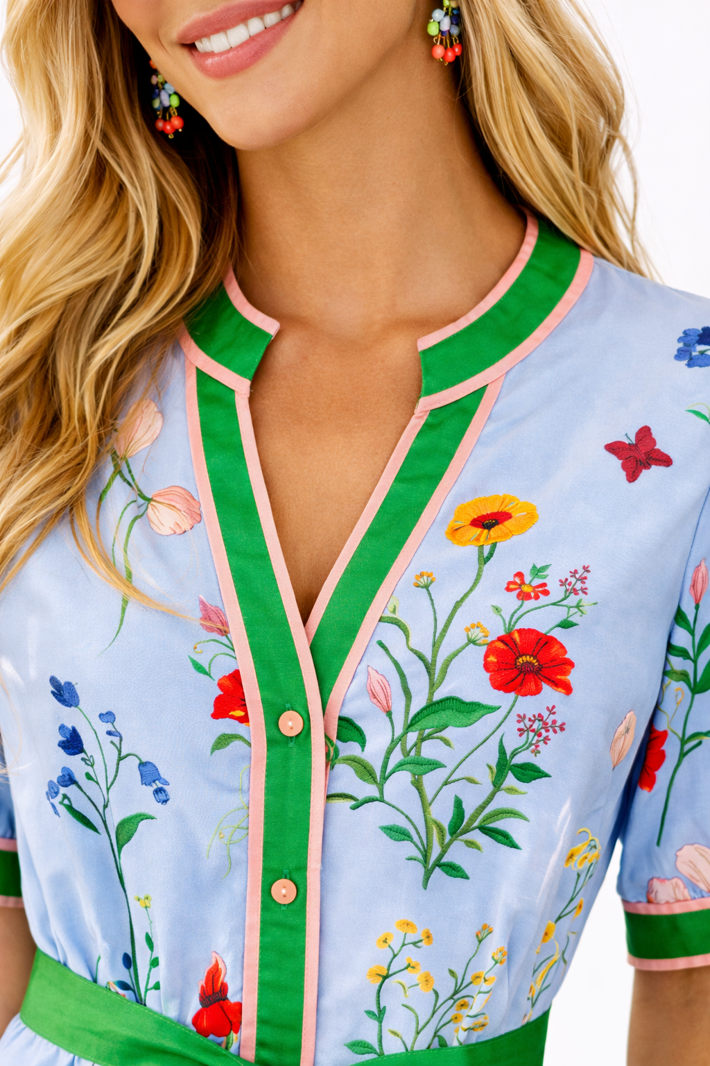 The Boho Bloom Mini Dress