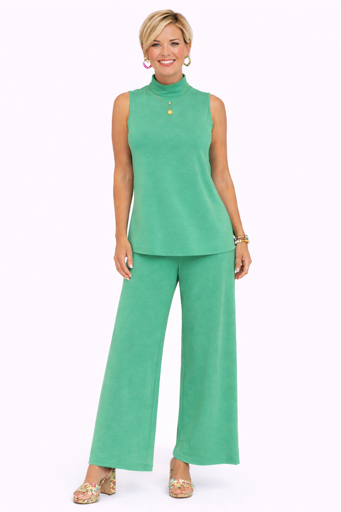 Simple Chic Mock Neck Set