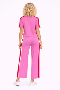 Pink Power Play Set / Sporty Pink Two Piece Lounge Set