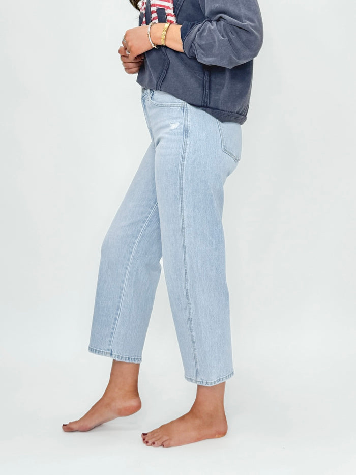 Vervet “Kate” Barrel Leg Denim