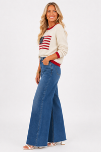 Risen Midnight Rodeo Flare Jeans