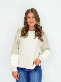Winter’s Meadow Waffle Knit Top