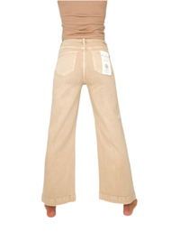 Risen Latte High Rise Crop Jean