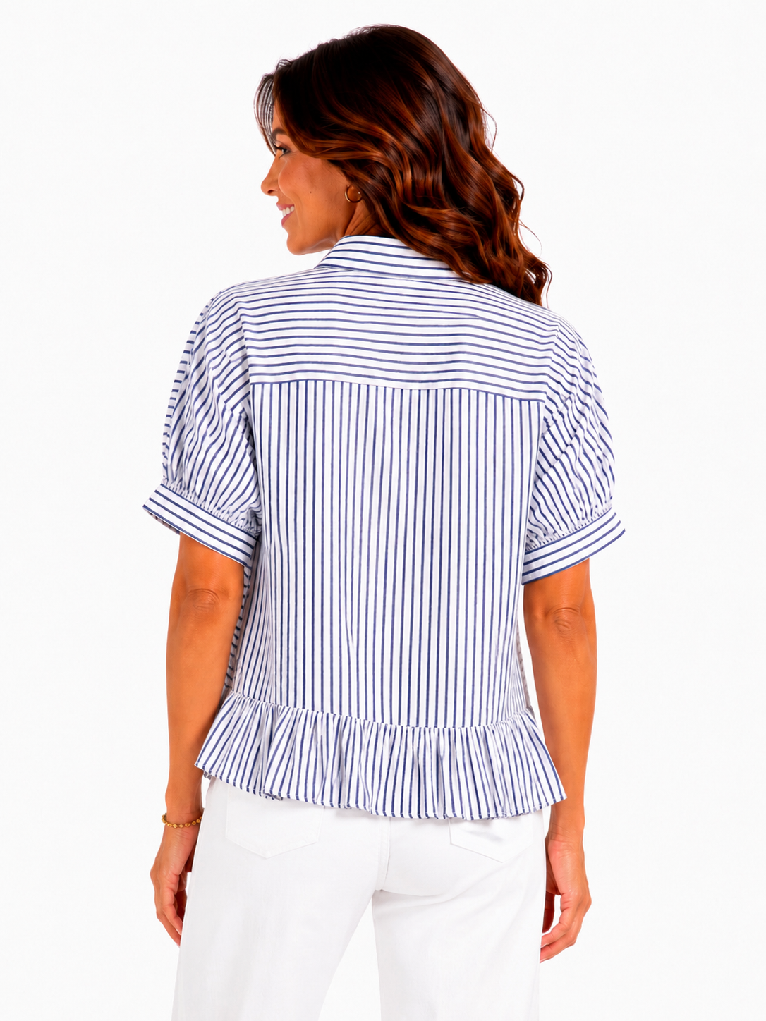 The Blue Willow Luncheon Blouse