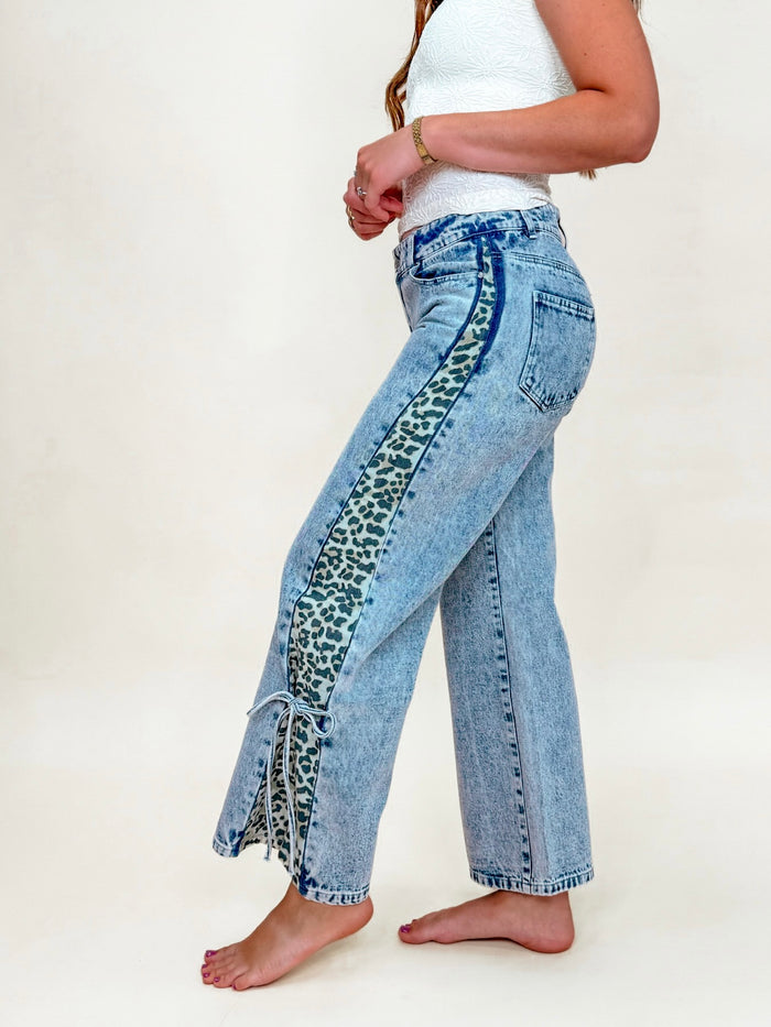 Urban Edge Tie Hem Jeans