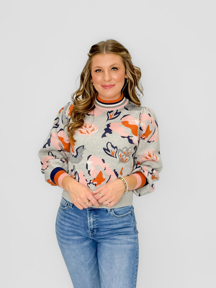 Golden Hour Puff Sleeve Sweater