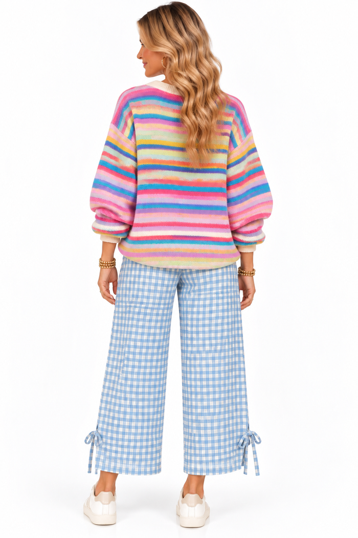 Bluebell Picnic Tie Pants