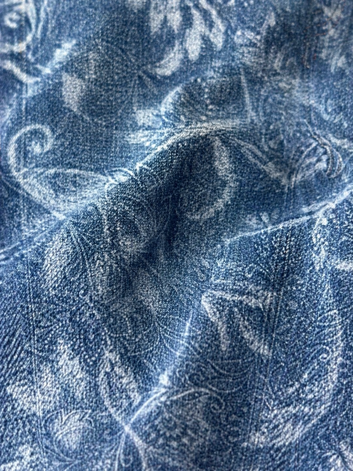 Paisley Party Risen Ankle Jean