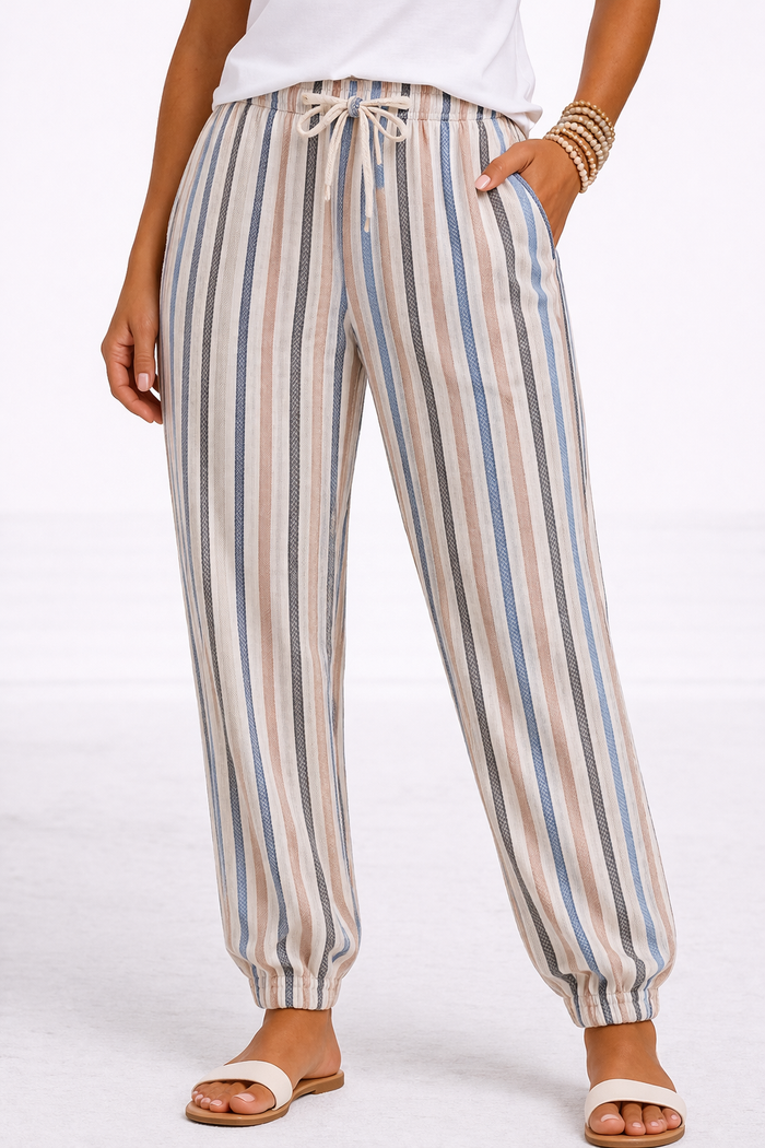 Harbour Days Stripe Joggers