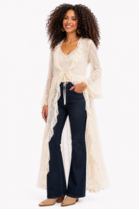 Barefoot in Sedona Lace Duster ✨