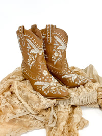 Wildflower Embroidered Western Boot