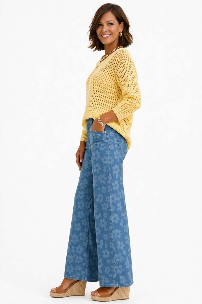 Daydream Daisy Wide Leg Jeans