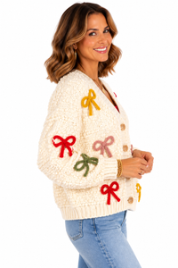 Mallory Bow Cardigan