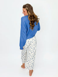 Howdy Blue Knit Sweater