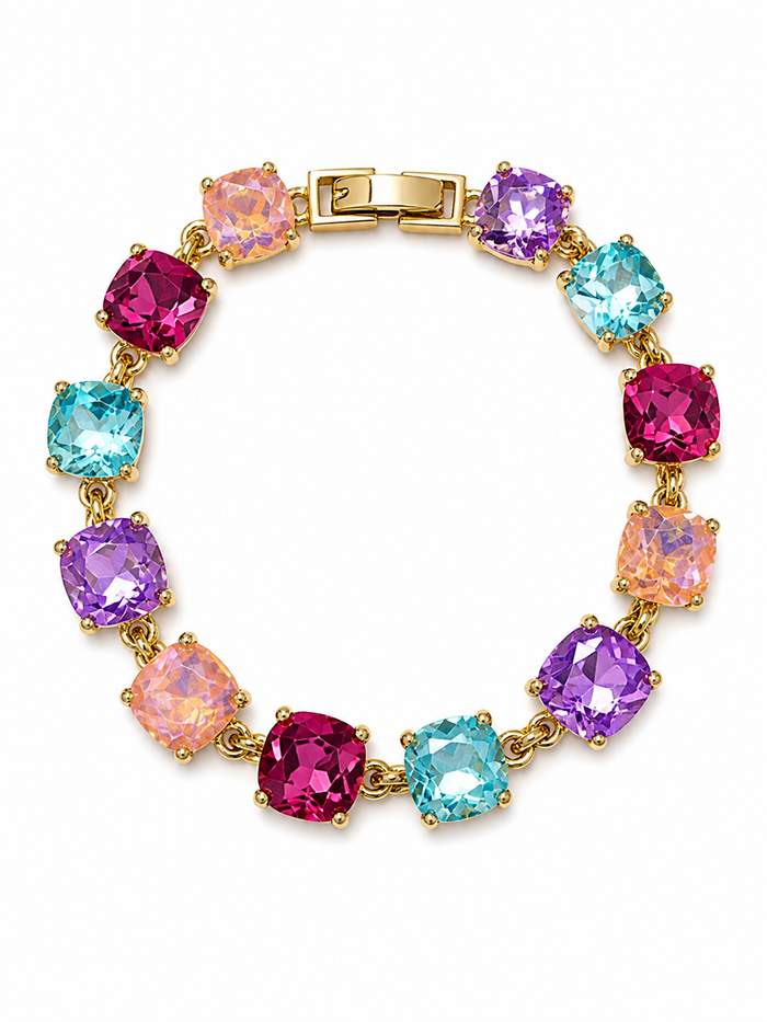 Sugar Glass Confetti Bracelet