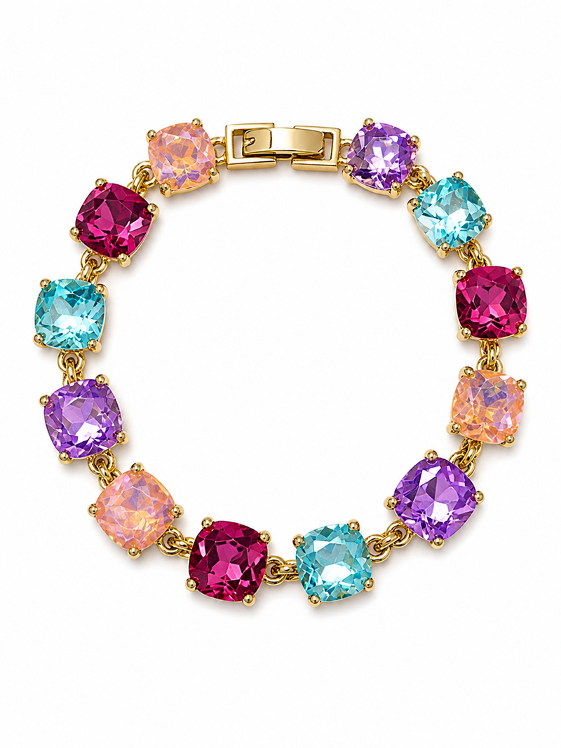 Sugar Glass Confetti Bracelet