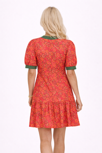 Poppy Groove Mini Dress