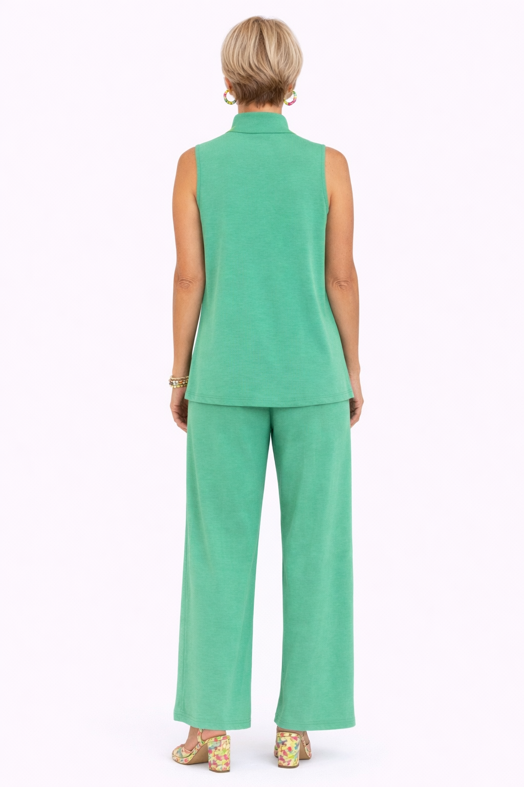 Simple Chic Mock Neck Set